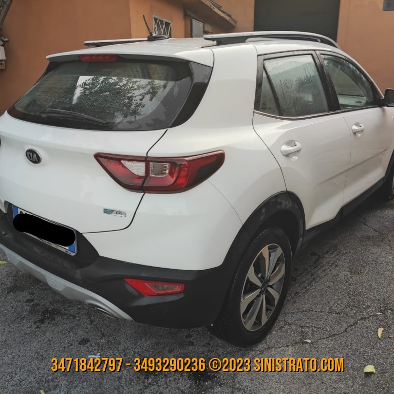 Kia stonic 1.2 benzina GPL alluvionata 