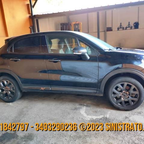 Fiat 500X 1.4 benzina/gpl bruciata parzialmente