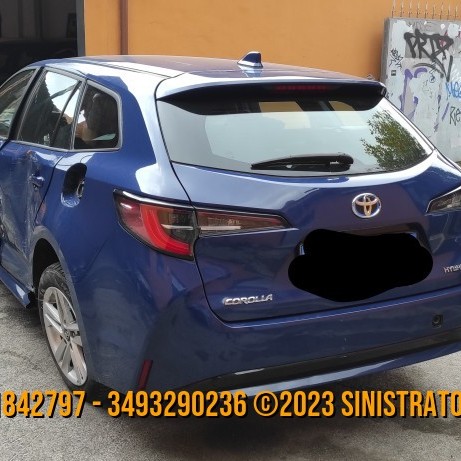 Toyota Corolla 1.8 ibrida 2019 sinistrata 