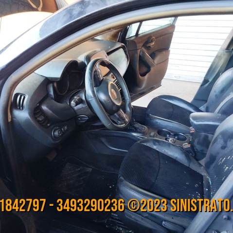 Fiat 500X 1.4 benzina/gpl bruciata parzialmente